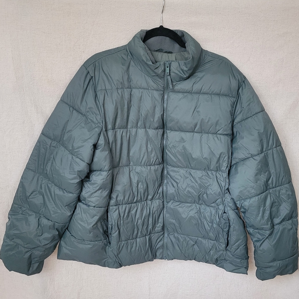 GAP ColdControl Puffer Jacket – XXL – New Vintage Green – Water-Resistant